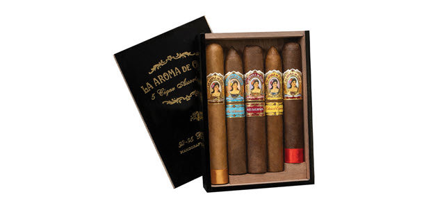 Shop La Aroma de Cuba 5-Cigar Assortment Shop La Aroma de Cuba 5-Cigar Assortment