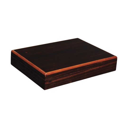 High Gloss SAVOY Natural Wood Cigar Box Humidor Lacquered Hygrometer -  Waterfront Online