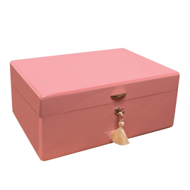 Ashton Metallic Pink Humidor