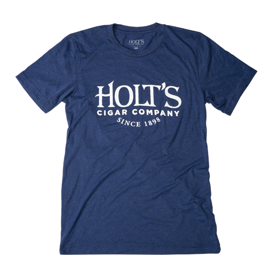 Holt's 'Cigar Country' Tee Blue | Holt's Cigar Co.