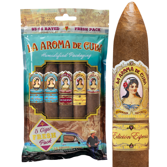 Photo of La Aroma de Cuba Fresh Pack Sampler