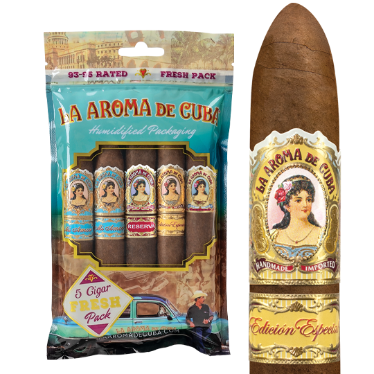 Photo of La Aroma de Cuba Fresh Pack Sampler