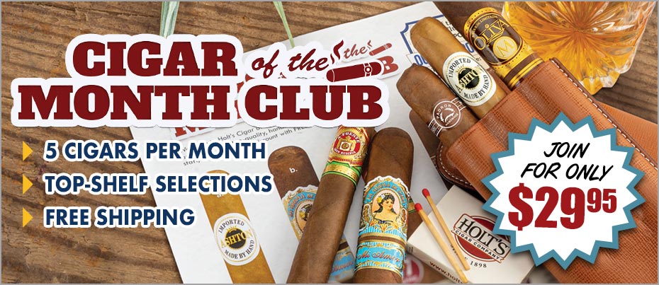 Holt's Cigar of the Month Club